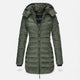 Colombine | Women's Puffer Quilted Slim Mid-Length Jacket