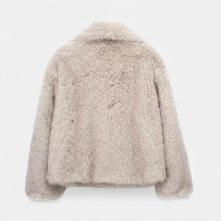 Helewise | Women's Faux-Fur Lapel Jacket