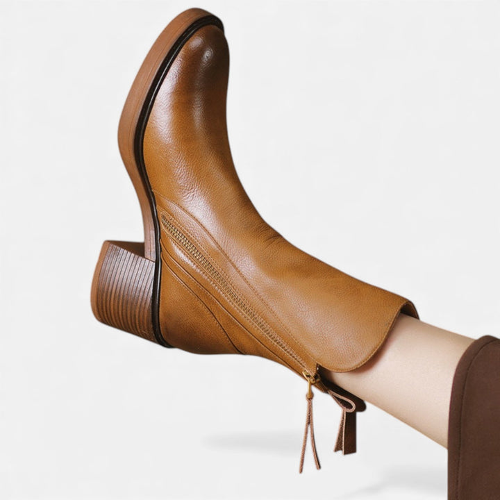 Bernardine | Women's Classic British‑Style Leather Boots