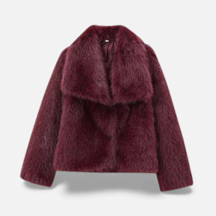 Helewise | Women's Faux-Fur Lapel Jacket