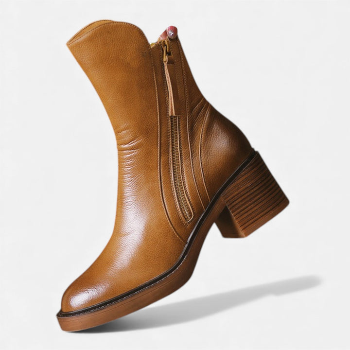 Bernardine | Women's Classic British‑Style Leather Boots