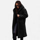 Oktavia | Women's Plush Faux‑Fleece Long Coat