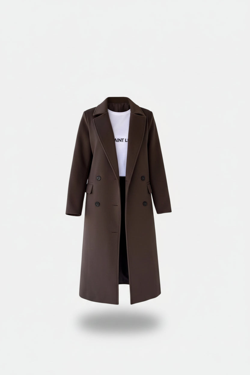 Benedikta | Women's Belted Lapel Coat