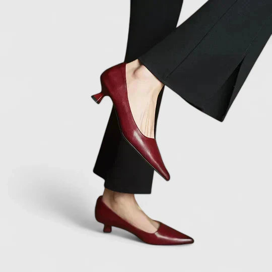 Carmela | Women's Pointed-Toe Block Heel Pumps, image 4
