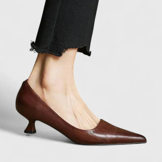 Carmela | Women's Pointed-Toe Block Heel Pumps, image 2