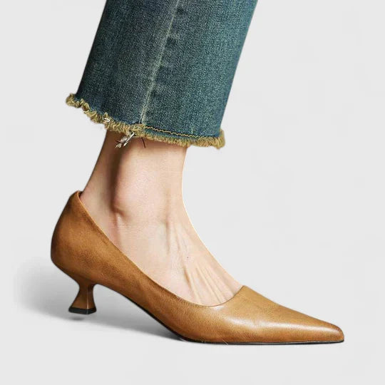 Carmela | Women's Pointed-Toe Block Heel Pumps, image 8