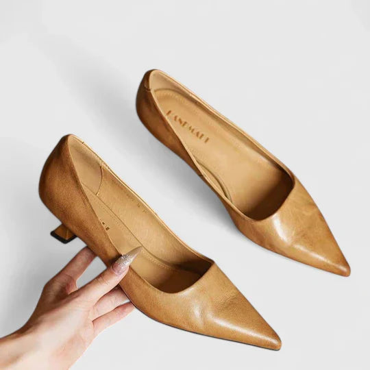 Carmela | Women's Pointed-Toe Block Heel Pumps, image 10