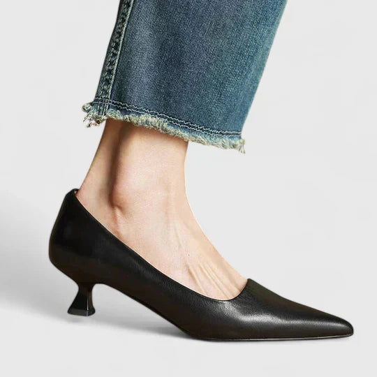Carmela | Women's Pointed-Toe Block Heel Pumps, image 3