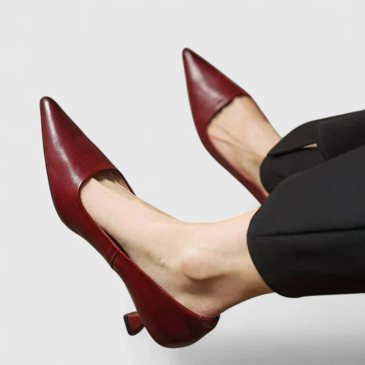Carmela | Women's Pointed-Toe Block Heel Pumps, image 1