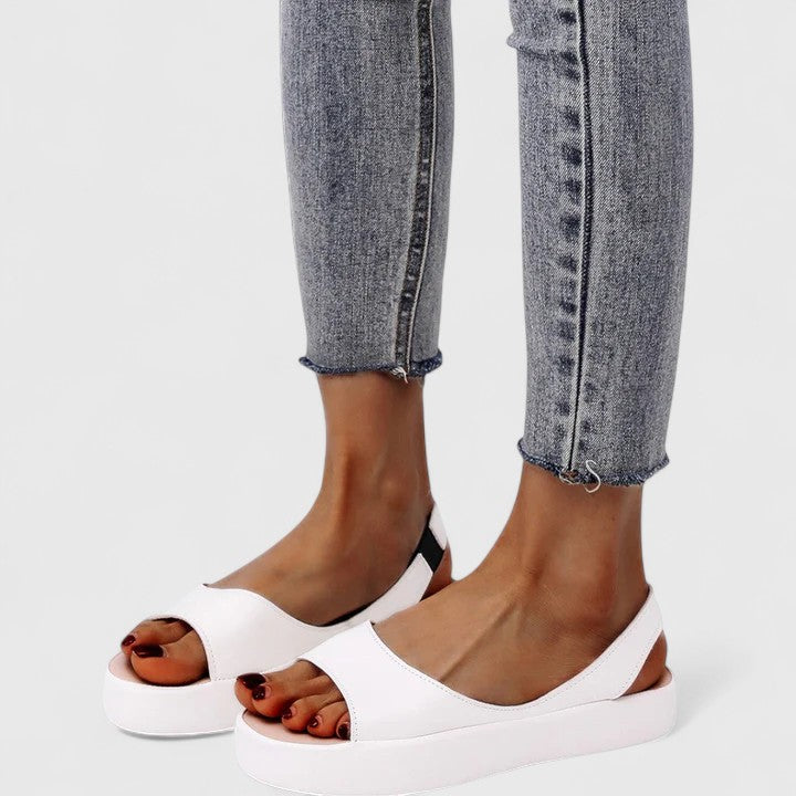 Women's Orthopedic Cushioned Slip-On Sandals for Walking — view 6