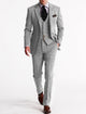 Clark | Men's Tailored Slim Fit Tweed Three-Piece Suit Set