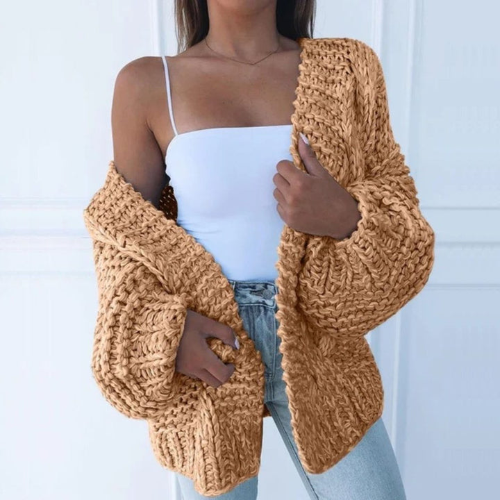 Kassia | Women's Chunky Knit Oversized Cardigan