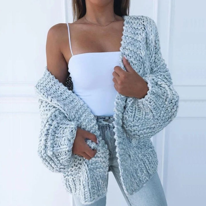 Kassia | Women's Chunky Knit Oversized Cardigan