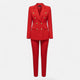 Bertrande | Women's Solid-Colour Tailored Two-Piece Suit Set