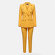 Bertrande | Women's Solid-Colour Tailored Two-Piece Suit Set