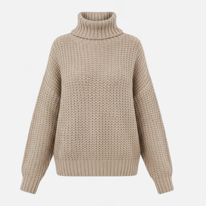 Delfina | Women's Wool-Blend Turtleneck Sweater