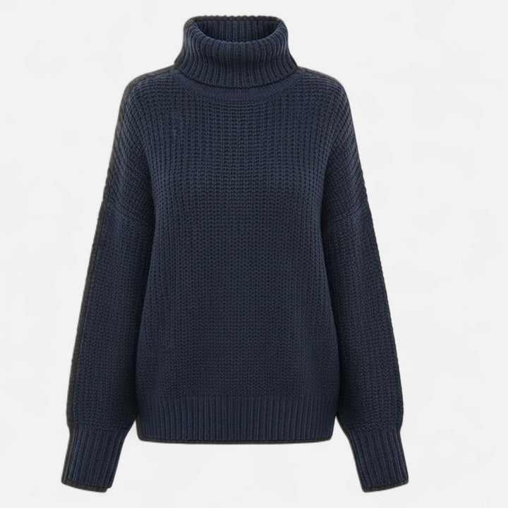 Delfina | Women's Wool-Blend Turtleneck Sweater