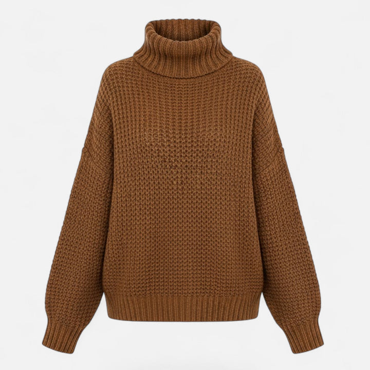 Delfina | Women's Wool-Blend Turtleneck Sweater