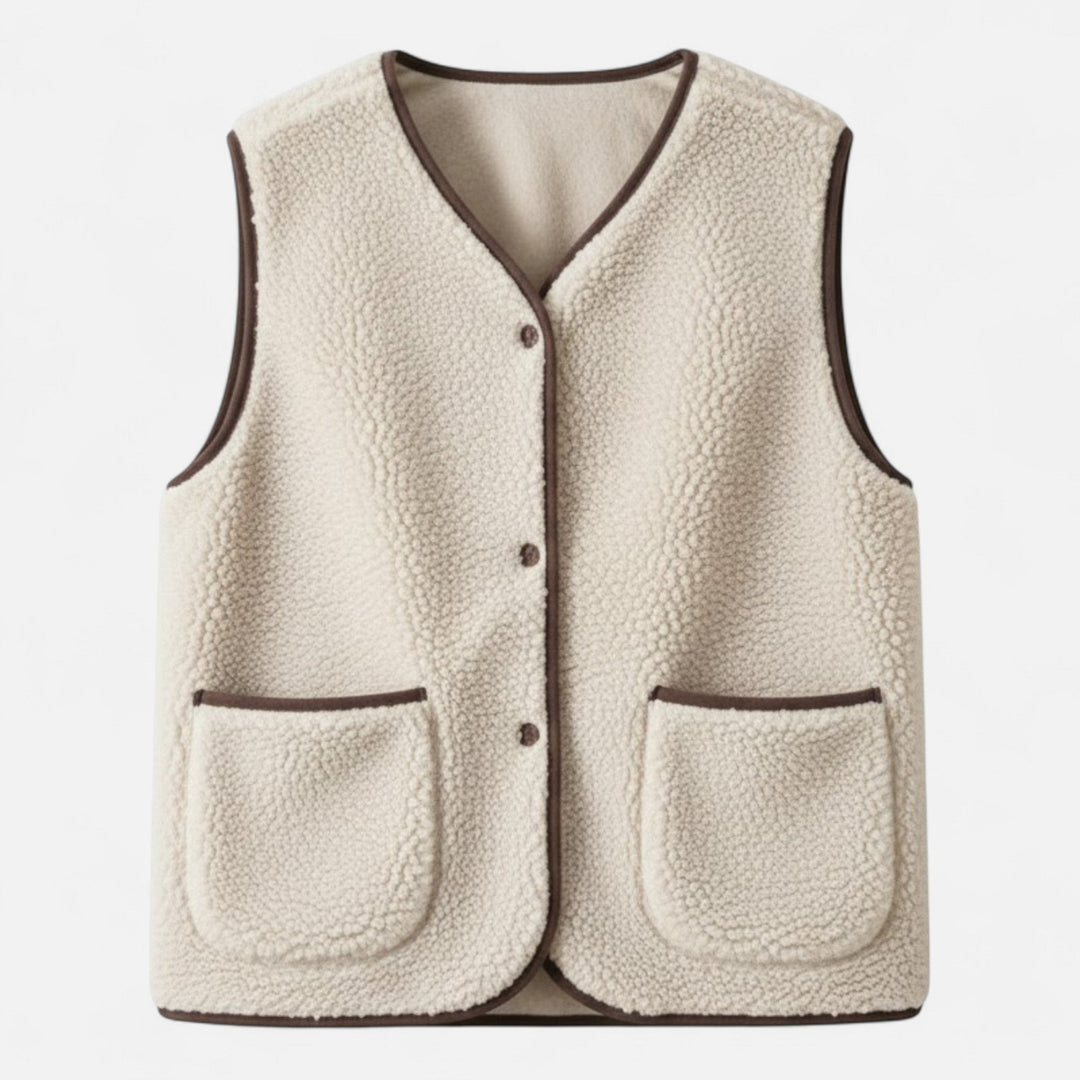 Fernande | Women's Plush Cashmere-Blend Vest