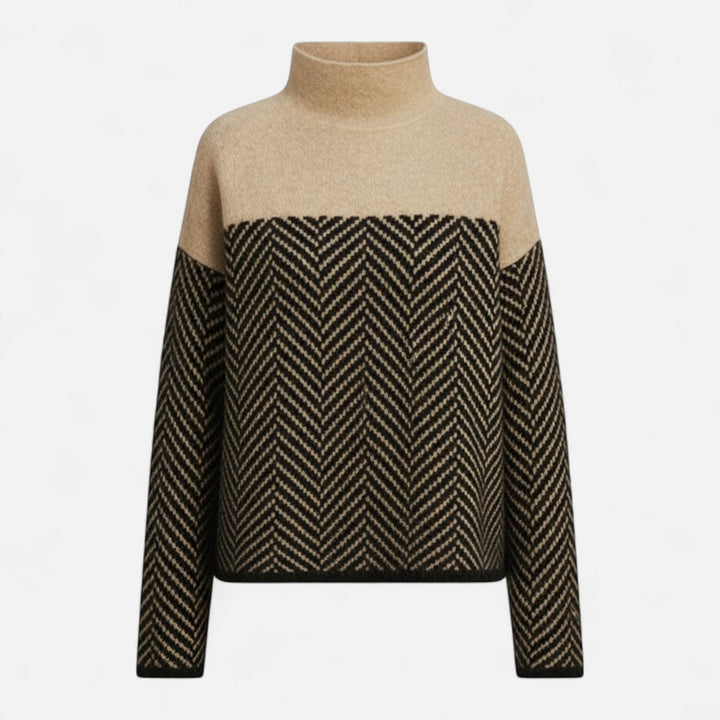 Francina | Women's Wool Turtleneck Knit Sweater