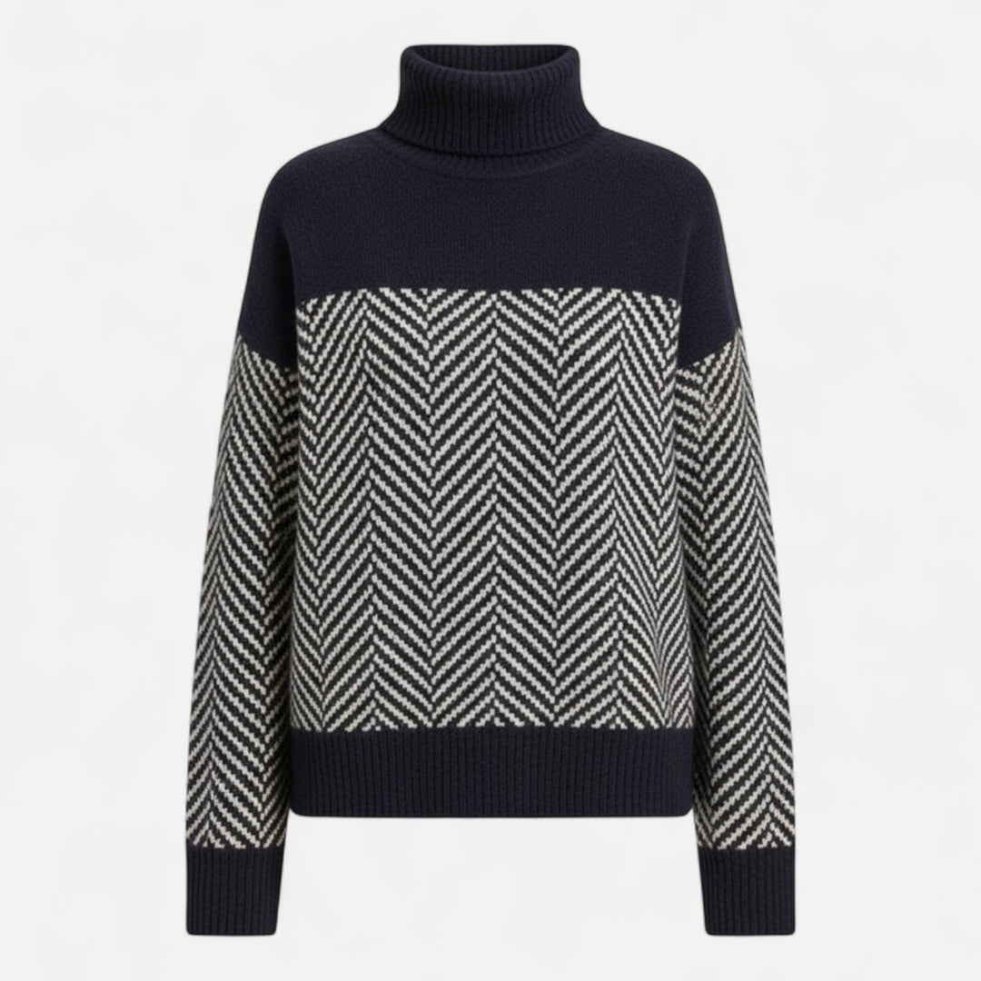 Francina | Women's Wool Turtleneck Knit Sweater