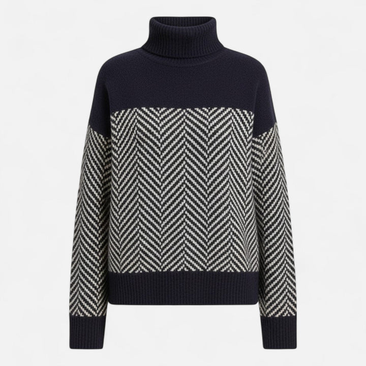 Francina | Women's Wool Turtleneck Knit Sweater
