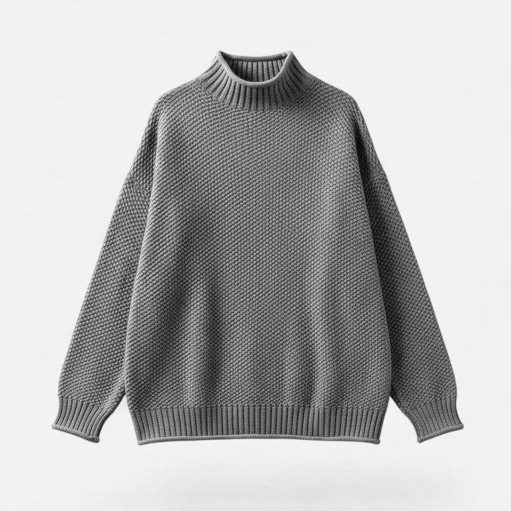 Hildegonde | Women's Plus-Size Mock-Neck Sweater