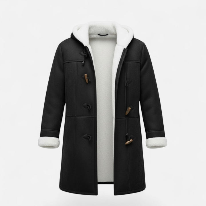 Josefien | Women's Hooded Button-Front Winter Coat with Pockets