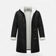 Josefien | Women's Hooded Button-Front Winter Coat with Pockets
