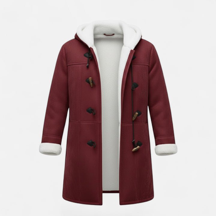 Josefien | Women's Hooded Button-Front Winter Coat with Pockets