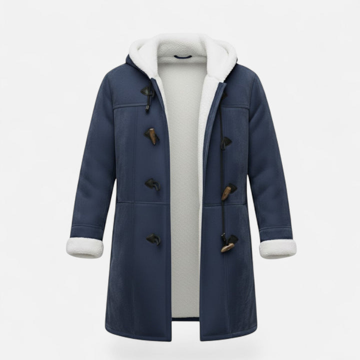 Josefien | Women's Hooded Button-Front Winter Coat with Pockets