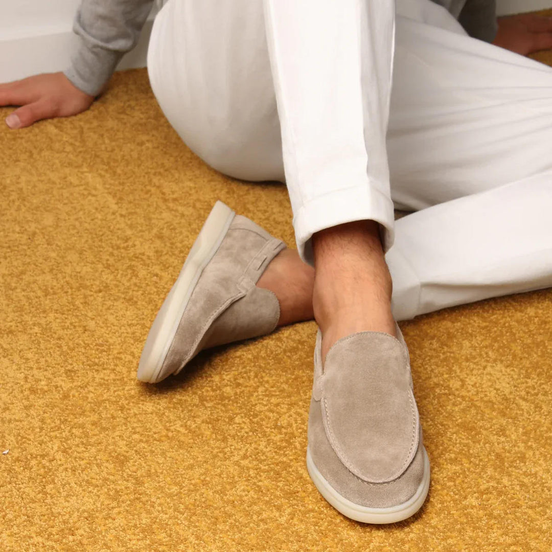 Axel | Men's Suede Yacht Loafers