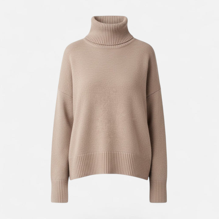 Rosanne | Women's Wool-Blend Turtleneck Sweater
