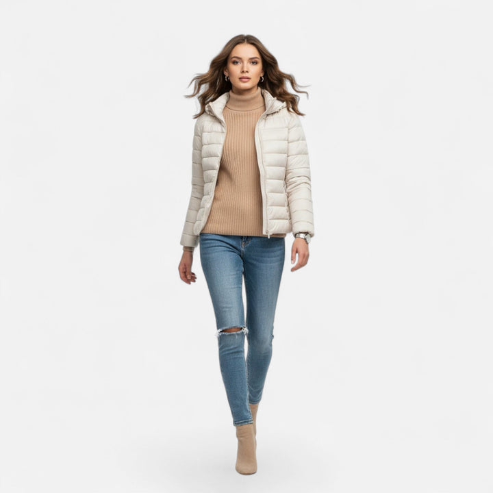 Thecla | Women's Lightweight Down-Filled Plus-Size Coat