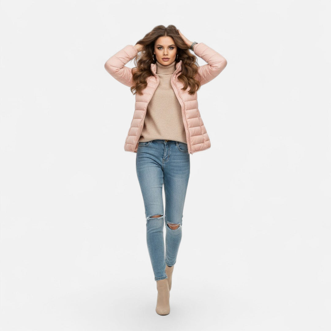 Thecla | Women's Lightweight Down-Filled Plus-Size Coat