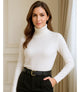 Women's Brushed Thermal Turtleneck Knit Top