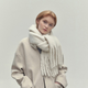 Women's Chunky Fringed Wool-Blend Scarf