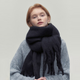 Women's Chunky Fringed Wool-Blend Scarf