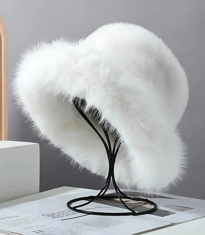Women's Faux Fur Bucket Hat