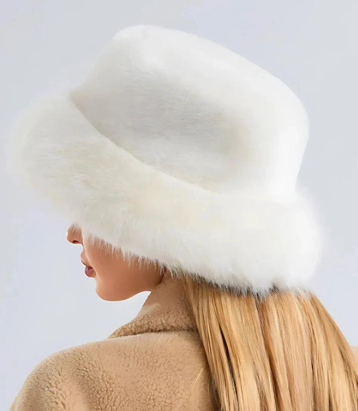 Women's Faux Fur Bucket Hat