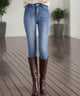 Women's Fleece-Lined Skinny Jeans
