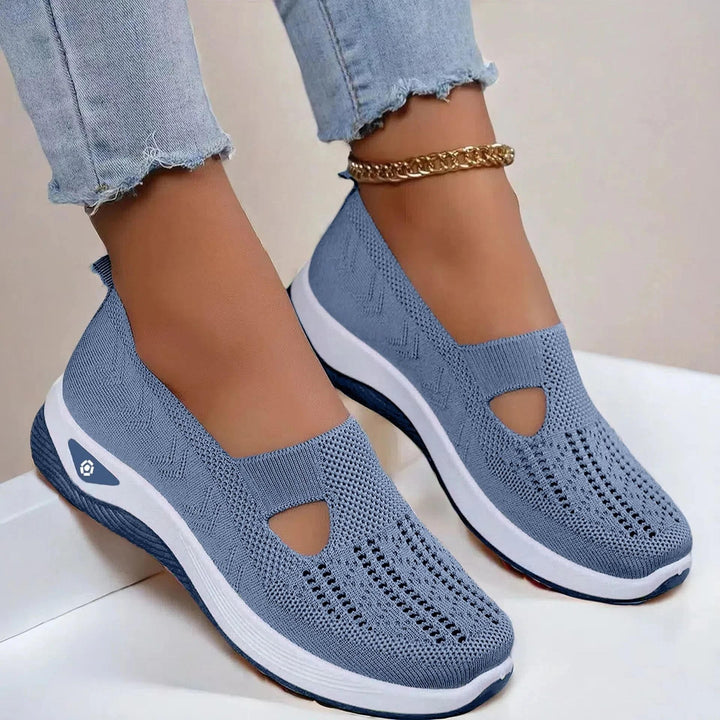 Women's Orthopedic-Style Breathable Knit Slip-On Shoes