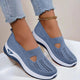 Women's Orthopedic-Style Breathable Knit Slip-On Shoes