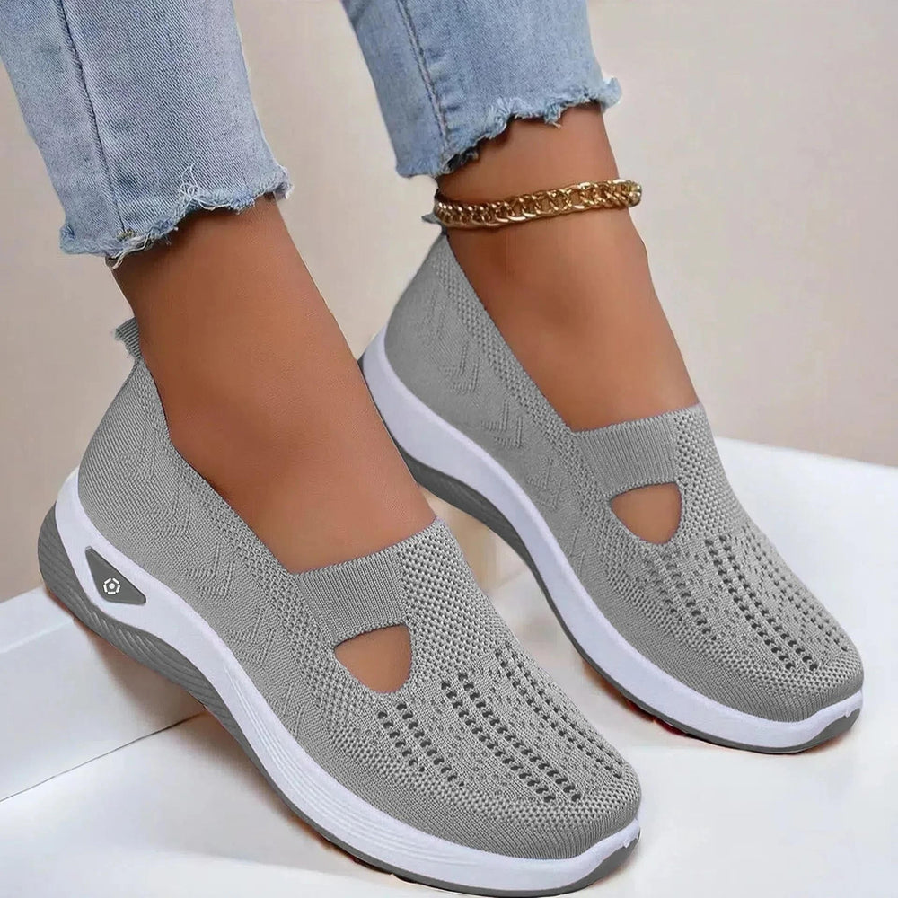 Women's Orthopedic-Style Breathable Knit Slip-On Shoes