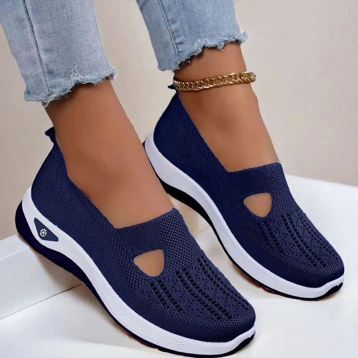 Women's Orthopedic-Style Breathable Knit Slip-On Shoes
