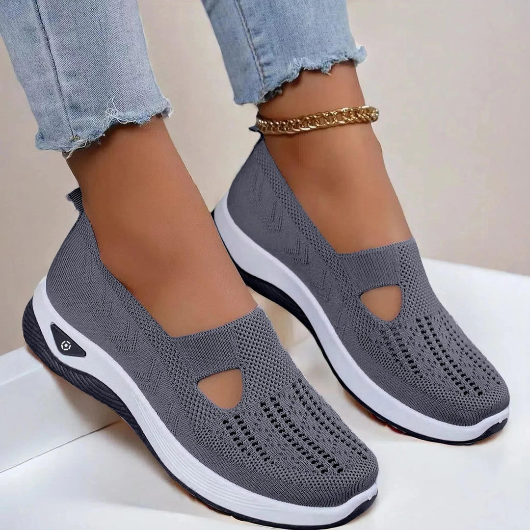 Women's Orthopedic-Style Breathable Knit Slip-On Shoes