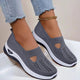 Women's Orthopedic-Style Breathable Knit Slip-On Shoes
