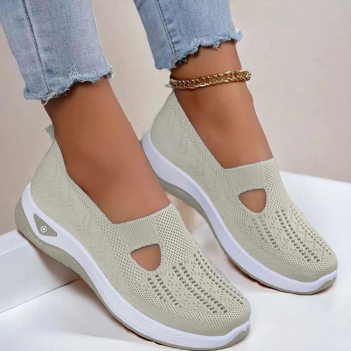 Women's Orthopedic-Style Breathable Knit Slip-On Shoes