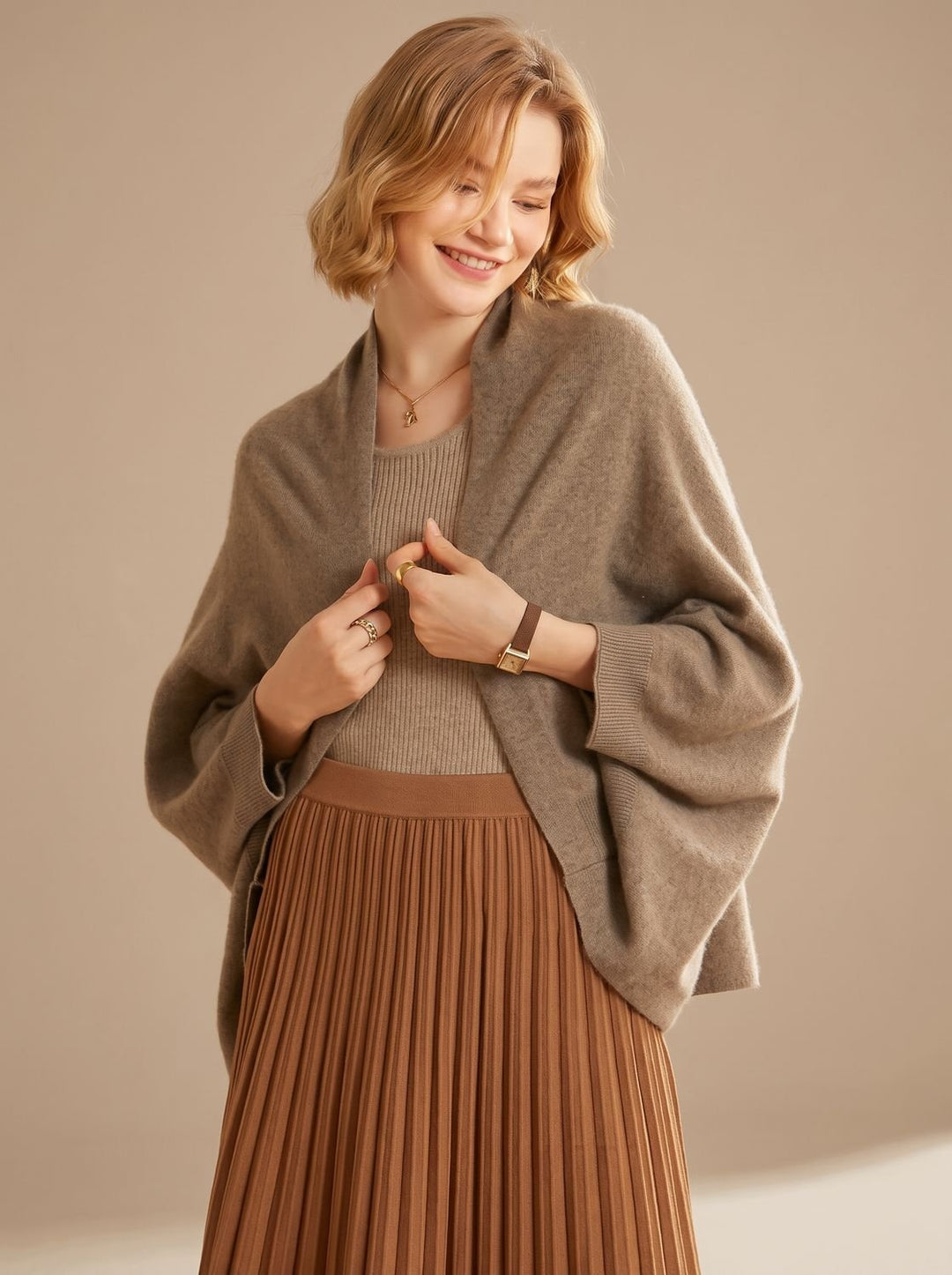 Women's Oversized Faux Cashmere Wrap Scarf