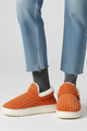 Women's Ribbed Fleece-Lined Slippers